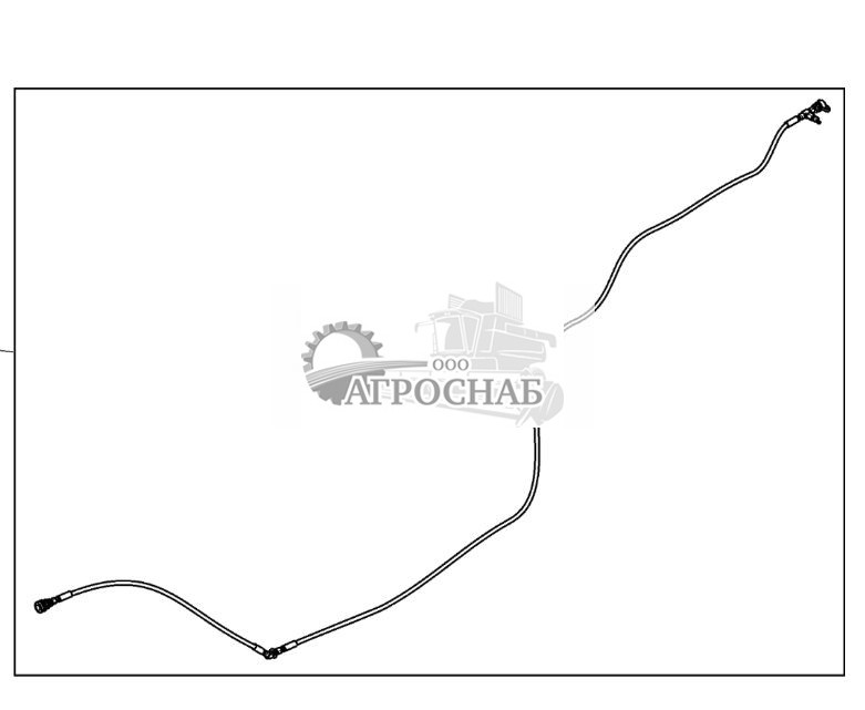 Комплект для самостоятельной установки, проточные гидравлические шланги тормоза, TBH (770101 - ) - ST870458 157.jpg